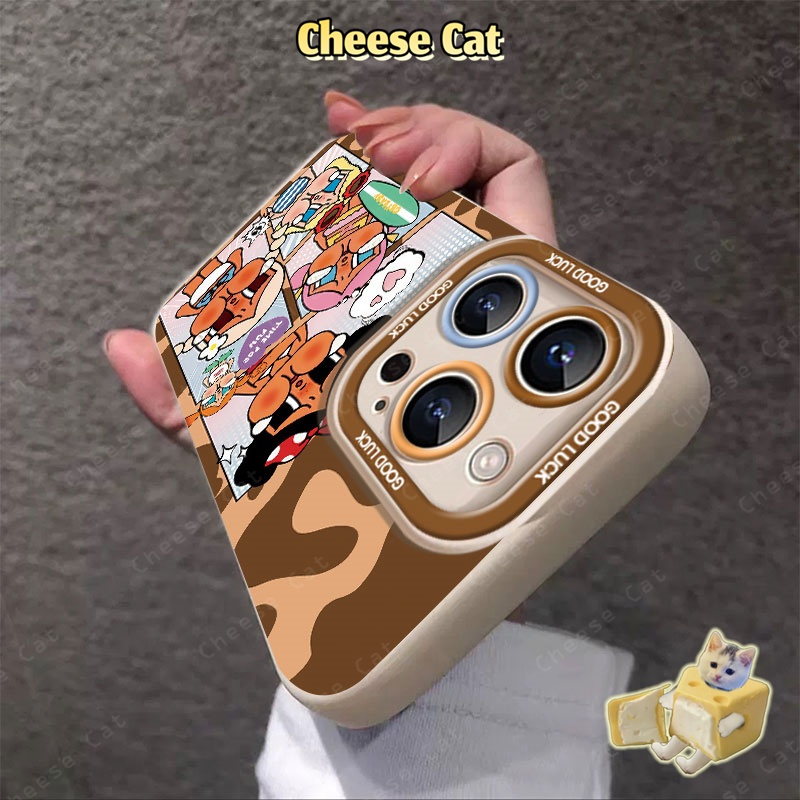 cho Crying Bae Ốp lưng iPhone họa tiết da báo cho iPhone 16 Pro Max 17 Air 14 13 15 Plus 11 12 Xs Max XR 7 Plus 8 SE