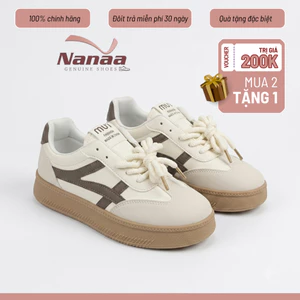 Giày Nữ Độn Đế Tăng Chiều Cao Phong Cách Hàn Quốc Sneaker Đứng Form Nữ Tính Trẻ Trung