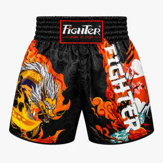 Quần Muay Fighter QMF Series 2026 - In 3D Style Mới, Muay Thai Shorts