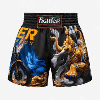 Quần Muay Fighter QMF-04 - Muay Thai Shorts Motors, Thể Thao Cá Tính