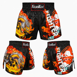 Quần Muay Fighter QMF-03 - In 3D chuyển nhiệt Muay Thai Shorts, Quần Muay Thái, Muay Viet Nam