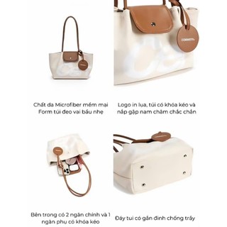 ( MỞ Bán) Túi Đeo Vai Nữ Cemmery Form Mềm Da Hàn Quốc Túi Shoulder Bag Basic Ulzzang Da Mềm Cực Xinh Túi DâyDài CEM 02