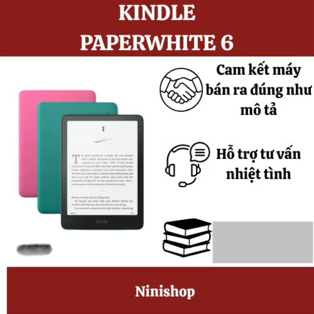 Kindle paperwhite - Giá Tốt, Miễn Phí Vận Chuyển, Đủ Loại | Shopee Việt Nam