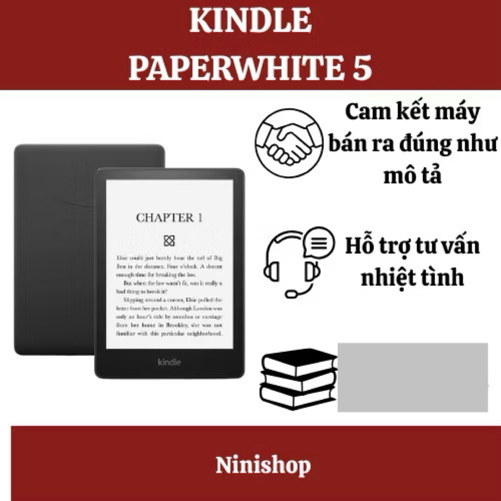 Máy đọc sách kindle paperwhite 5 Gen 11| 8gb-16gb-32gb