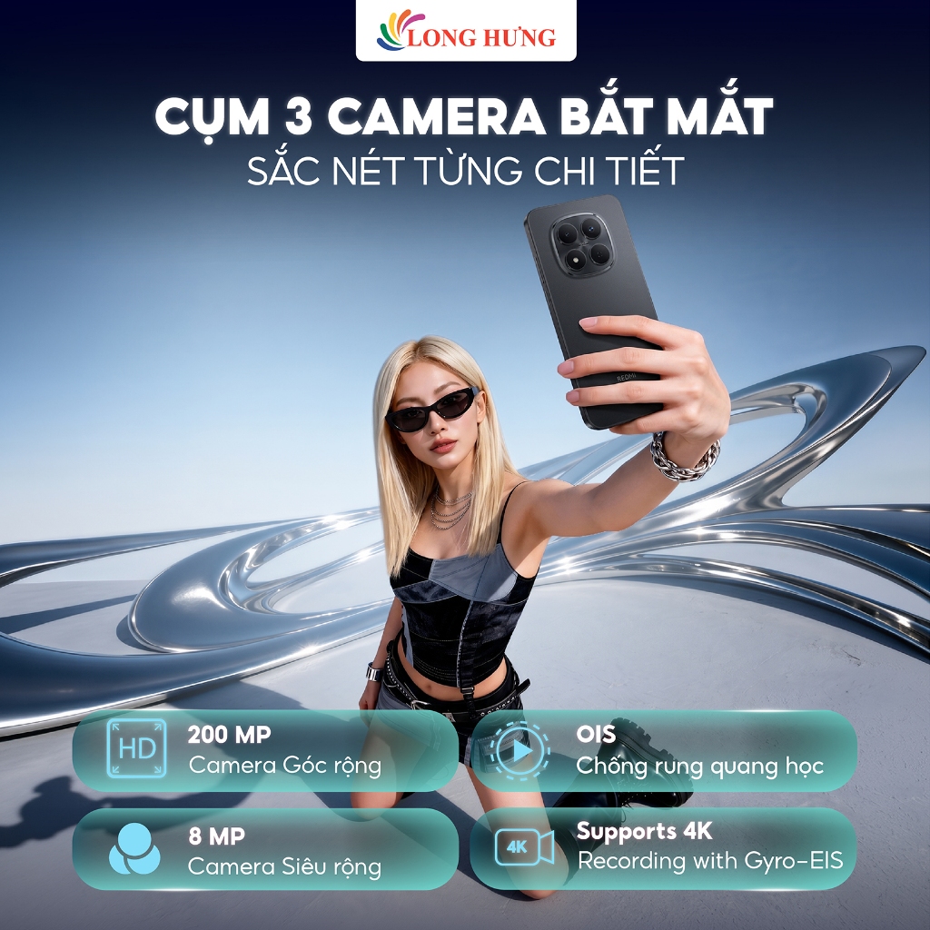 Điện thoại Xiaomi Redmi Note 15 Pro 5G (12GB/256GB) - Hàng chính hãng | BigBuy360 - bigbuy360.vn