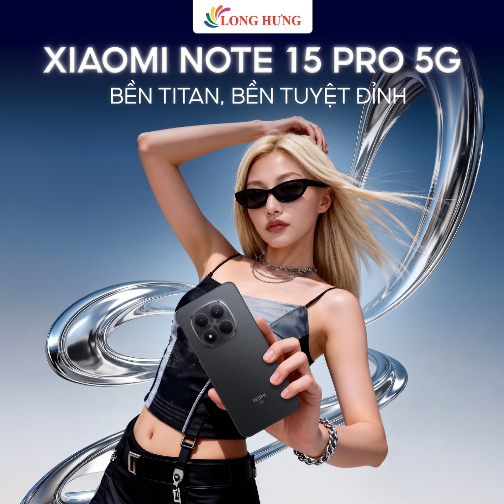 Điện thoại Xiaomi Redmi Note 15 Pro 5G (12GB/256GB) - Hàng chính hãng | BigBuy360 - bigbuy360.vn