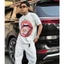 Áo Thun Oversize Chất Cotton 2 Chiều In Hình Saint Global Phong Cách Streetwear