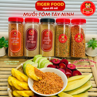Muối Tôm Tây Ninh TIGER FOOD Muối Tôm - Muối Sặc - Muối Nhuyễn Xì Ke - Sả Chanh Sử Dụng Chấm Trái Cây Hoặc Ăn Bánh Tráng