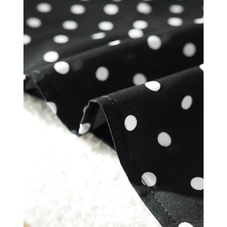 Đầm thiết kế Dasy dress váy chấm bi màu đen