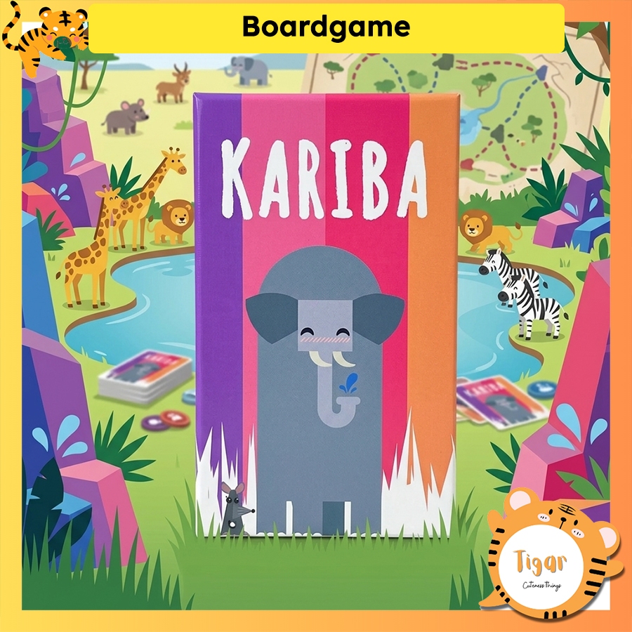 Boardgame Kariba Game Động Vật
