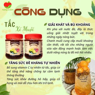 TRÀ TẮC ĐƯỜNG PHÈN 450G DÙNG THỬ- HƯƠNG VỊ XANH