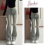 Quần Jeans Nữ Ống Loe MIAA Lưng Cao Chất Dày Dặn Co Giãn Quần Jean Ống Loe Ôm Eo Tôn Dáng Hack Chân