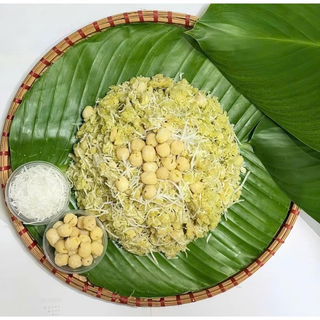 CỐM NON SẤY KHÔ -TÂM SHOP, Cốm khô thơm ngon đặc sản Hà Nội, nguyên liệu làm chè, xôi, quà biếu