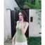 𝗔𝗺𝗮 𝗟𝗶𝗻𝗲𝗻 - Áo Linen cộc tay cột eo