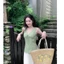 𝗔𝗺𝗮 𝗟𝗶𝗻𝗲𝗻 - Áo Linen cộc tay cột eo
