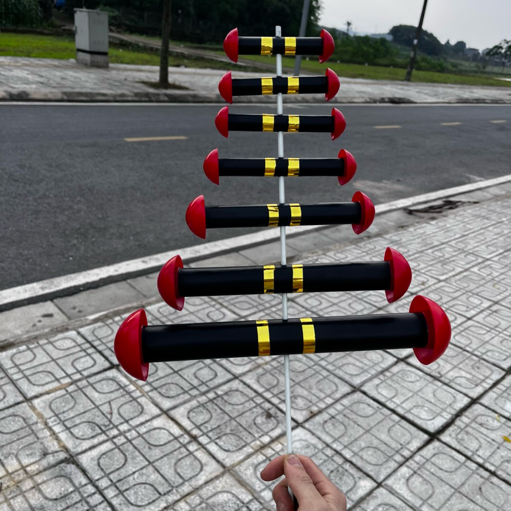 Sáo diều 3 quả chuông đẩu cho diều sáo lắp ghép 1m5 đến 2m DS04
