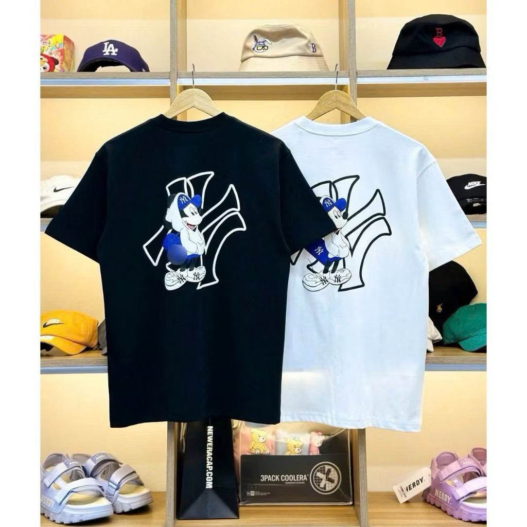 Áo Thun 𝓜𝓛𝓑 Hình In Sắc Nét, Nam Nữ - Tshirt 𝓜𝓛𝓑 Unisex, Form Oversize, 260GSM-MXanh_VTrang.