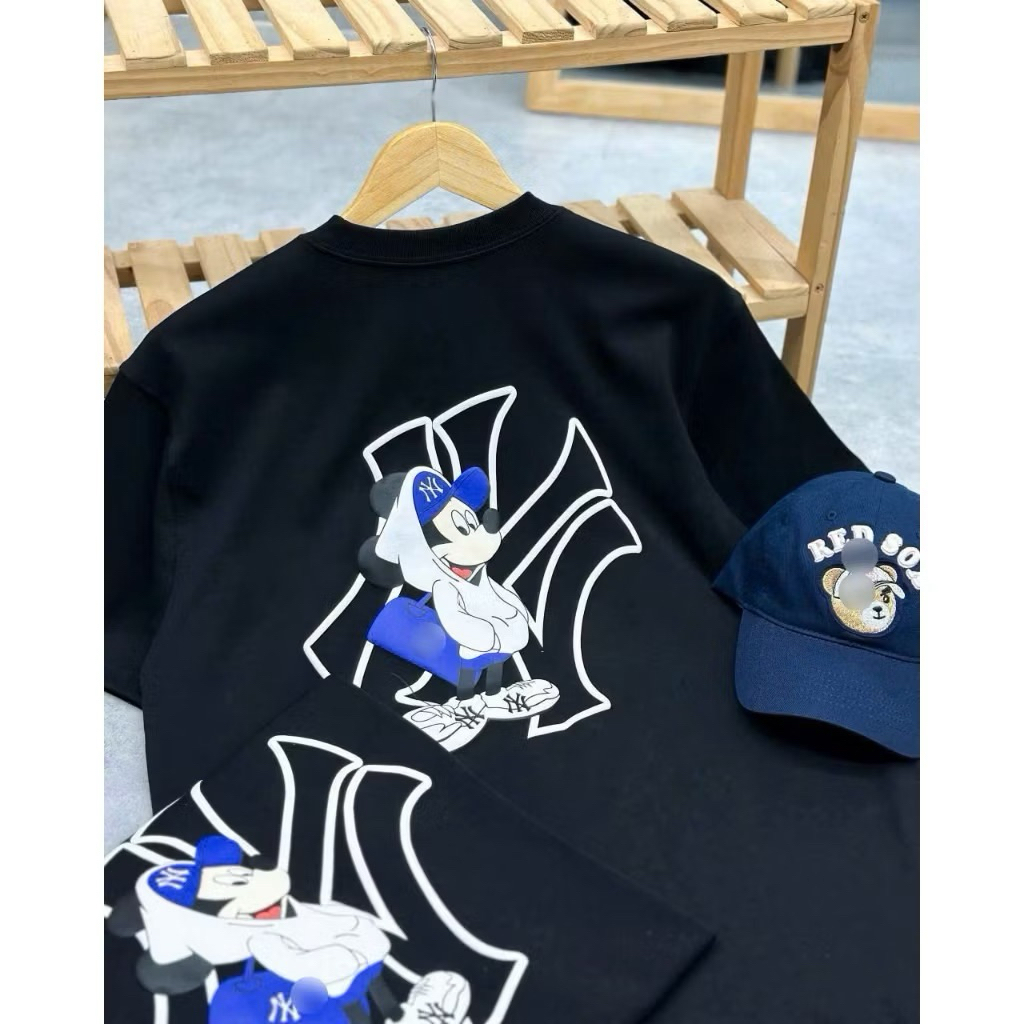 Áo Thun 𝓜𝓛𝓑 Hình In Sắc Nét, Nam Nữ - Tshirt 𝓜𝓛𝓑 Unisex, Form Oversize, 260GSM-MXanh_VTrang.