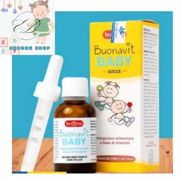 Buonavit Baby ( Lọ 20ml )- Vitamin Tổng Hợp Nhỏ Giọt Giúp Bồi Bổ Cơ Thể,Tăng Hấp Thu. trẻ hay ốm do sức đề kháng kém