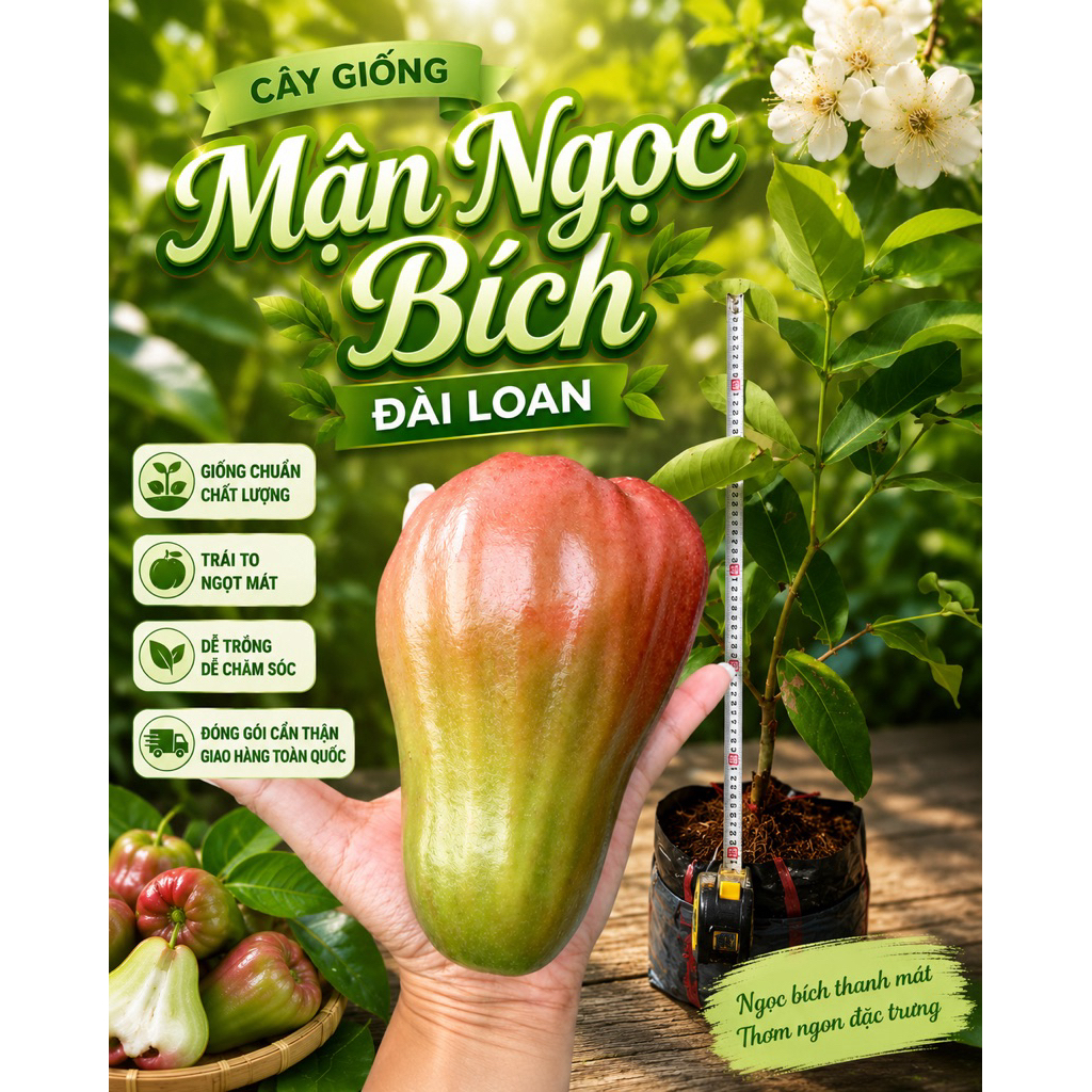CÂY GIỐNG MẬN NGỌC BÍCH ĐÀI LOAN.