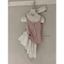 WGWE | Áo thun cotton hai dây ren phong cách Pháp, mặc trong hoặc mặc ngoài – W9647#