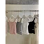WGWE | Áo thun cotton hai dây ren phong cách Pháp, mặc trong hoặc mặc ngoài – W9647#