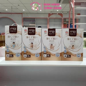 Bỉm quần tã dán MG Magic Gift Nhật Bản cao cấp, mềm mịn, mỏng nhẹ, thấm hút tốt, hạn chế hăm