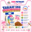 Thức Ăn Hạt Tail Kat Cho Mèo Mọi Lứa Tuổi Vị Gà & Cá Hồi - Bao 5kg Tặng 5 Lon