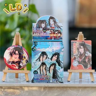 [hàng sẵn] Gói nhân phẩm Huy hiệu và thẻ Ma đạo tổ sư / 75mm và card C11 BL lomo Ngụy Vô Tiện Lam Vong Cơ / stickers