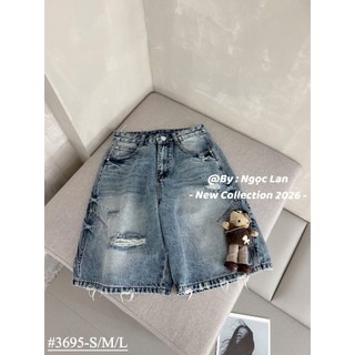 Quần Ngố Jean Chữ A Basic QCCC Cao Cấp