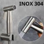 Vòi xịt bồn cầu inox 304 chống gỉ, bền đẹp, Vòi Xịt Vệ Sinh Áp Lực Mạnh,Vòi Xịt Cho Bồn Cầu Toilet Nhà Tắm Phòng Vệ Sinh