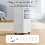 Simplus Máy Hút Ẩm Công Nghệ Nén Đa Năng Dành Cho Diện Tích 80-120㎡ Lượng Hút Ẩm 12L/D CUSH006 - Bảo Hành 1 Năm 1 — ảnh 3