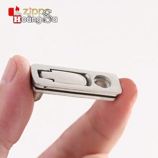 Chặn xăng Zippo kim loại kín xăng, tiết kiệm đầm tay