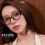 Kính mắt Chuyên Lắp Cận LÉAGLASSES - ESTHER Nhựa TR90 + KHUNG THÉP Dáng Mèo