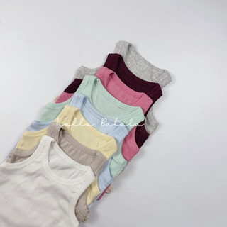 Áo sát nách bé gái Batala Kids, ÁO BA LỖ CROPTOP co giãn dễ thương cá tính phong cách Hàn Quốc cho bé từ 10-25kg