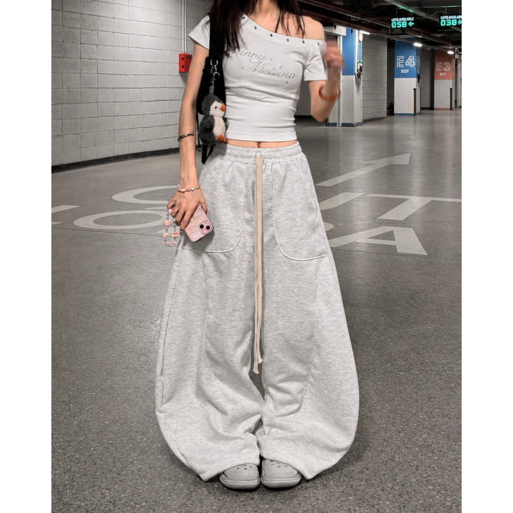 Quần Nỉ Ống Cong Nam Nữ Form Rộng Cực Tone Dáng - 3 Màu Hot Trend