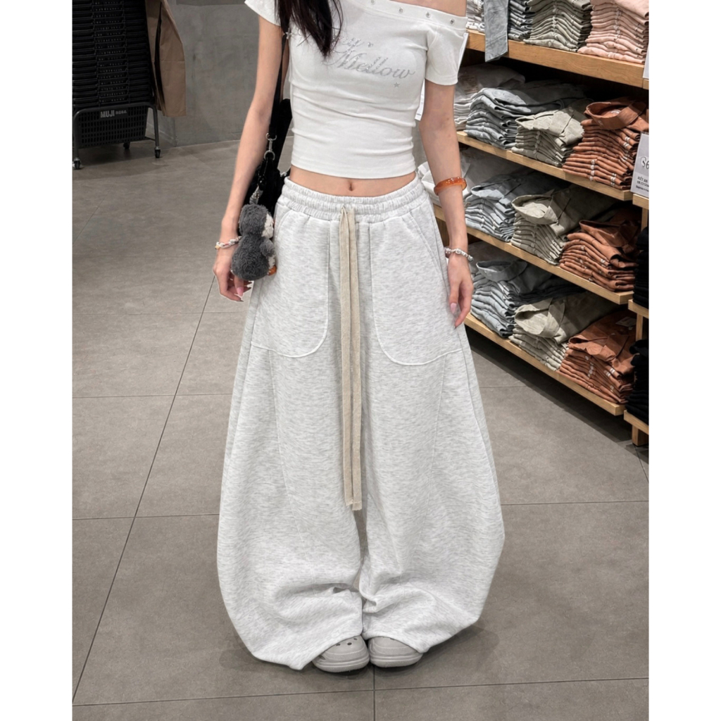 Quần Nỉ Ống Cong Nam Nữ Form Rộng Cực Tone Dáng - 3 Màu Hot Trend