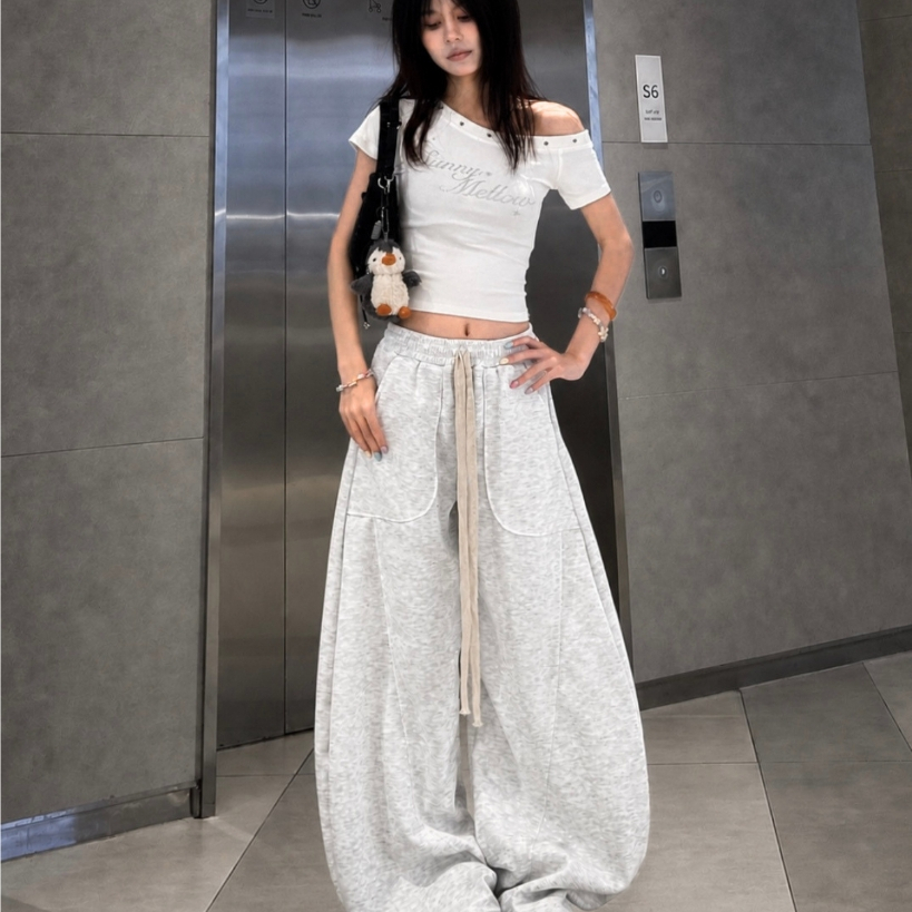 Quần Nỉ Ống Cong Nam Nữ Form Rộng Cực Tone Dáng - 3 Màu Hot Trend