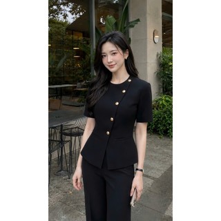 VT250936 -✨ SET VEST NỮ CÔNG SỞ CAO CẤP – THANH LỊCH, SANG TRỌNG, DỄ PHỐI ĐỒ