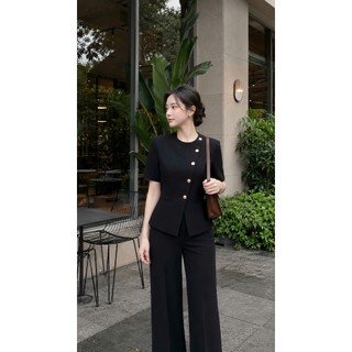 VT250936 -✨ SET VEST NỮ CÔNG SỞ CAO CẤP – THANH LỊCH, SANG TRỌNG, DỄ PHỐI ĐỒ