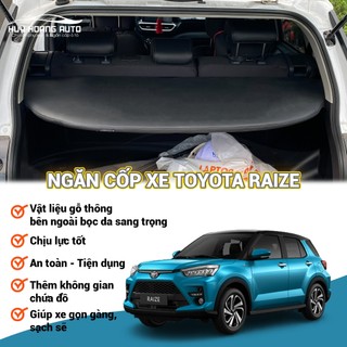 [NEW] Ngăn Cốp Xe TOYOTA RAIZE Giúp Tối Ưu Không Gian Chứa Đồ Gọn Gàng, Tiện Lợi An Toàn Thẩm Mỹ Cao