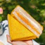 Bánh mì tam giác khoai môn, phomai chà bông