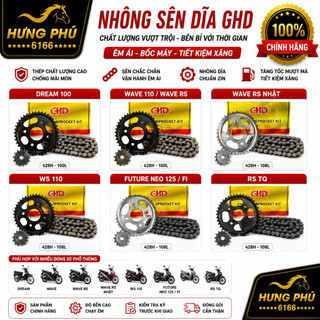 Nhông sên đĩa (nhông xích) HD sên 9ly cao cấp