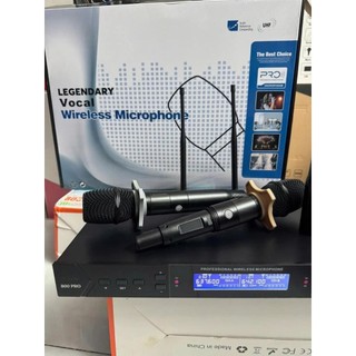Micro Không Dây 800 PRO Âm Thanh Hay Chống Hú Tốt, Bắt Giọng Tốt, Dễ Dàng Kết Hợp Với Amply, Loa Kéo, Vang, Mixer.