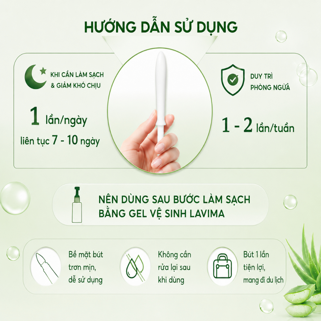 Gel Phụ Khoa Lavima Antimic Cho Mẹ Bầu Làm Sạch - Khử Mùi - Dịu Ngứa Nhanh Tại Chỗ