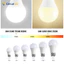 COMBO 10 Bóng Đèn LED Búp Tròn 18W Tiết Kiệm Điện, Độ Sáng Cao, Không Chói