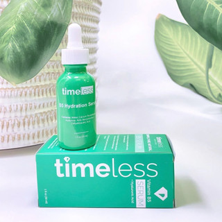 Tinh chất Serum Timeless phục hồi và cấp ẩm da Vitamin B5 + Hyaluronic Acid 30ml tem phụ