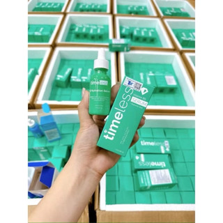 Tinh chất Serum Timeless phục hồi và cấp ẩm da Vitamin B5 + Hyaluronic Acid 30ml tem phụ
