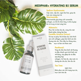 Tinh chất Serum B5 Mediphar dưỡng ẩm, làm sáng và phục hồi da 30ml