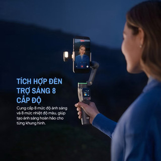 DJI Osmo Mobile 8P (DJI OM8P) - Gimbal Chống Rung Điện Thoại AI Chính Hãng | Theo Dõi Chủ Thể | BH 12 Tháng
